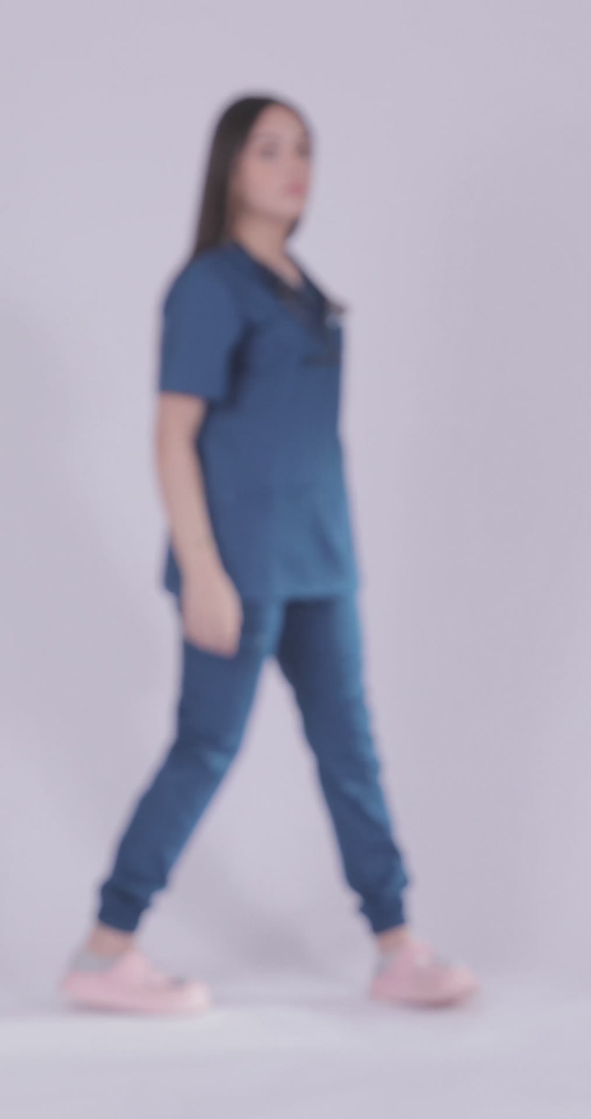 Slimfit NEW – Pantalon médical – Bleu turquoise