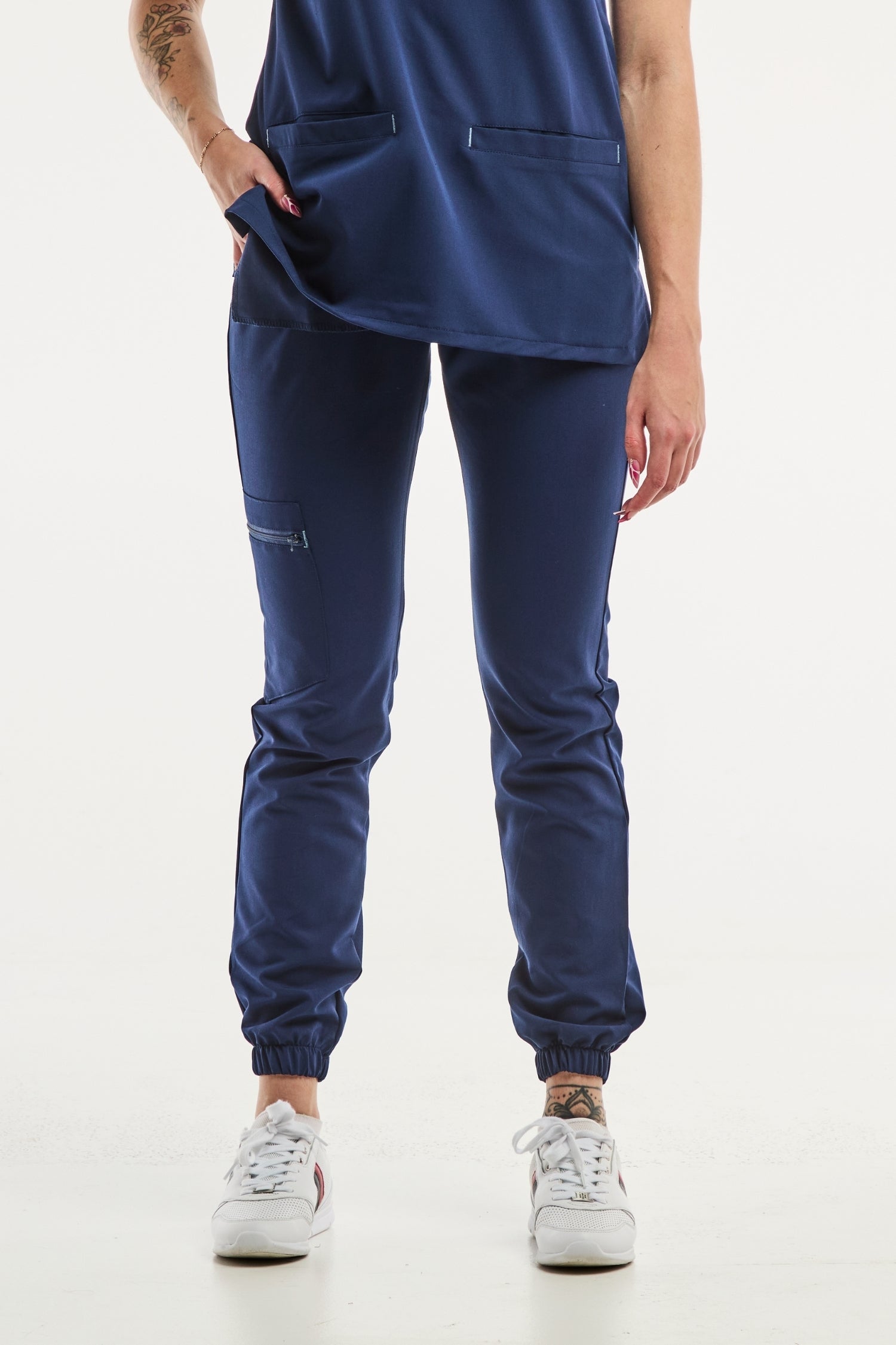 Slimfit NEW– Pantalon médical – Bleu marine