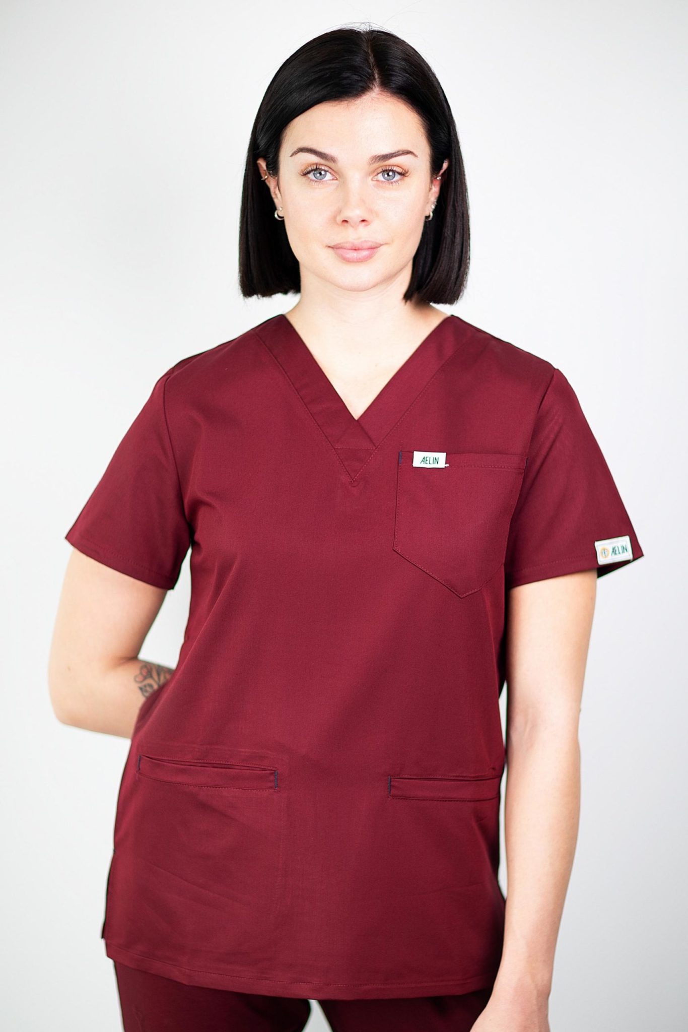 Tenue médicale - Bordeaux Slim fit