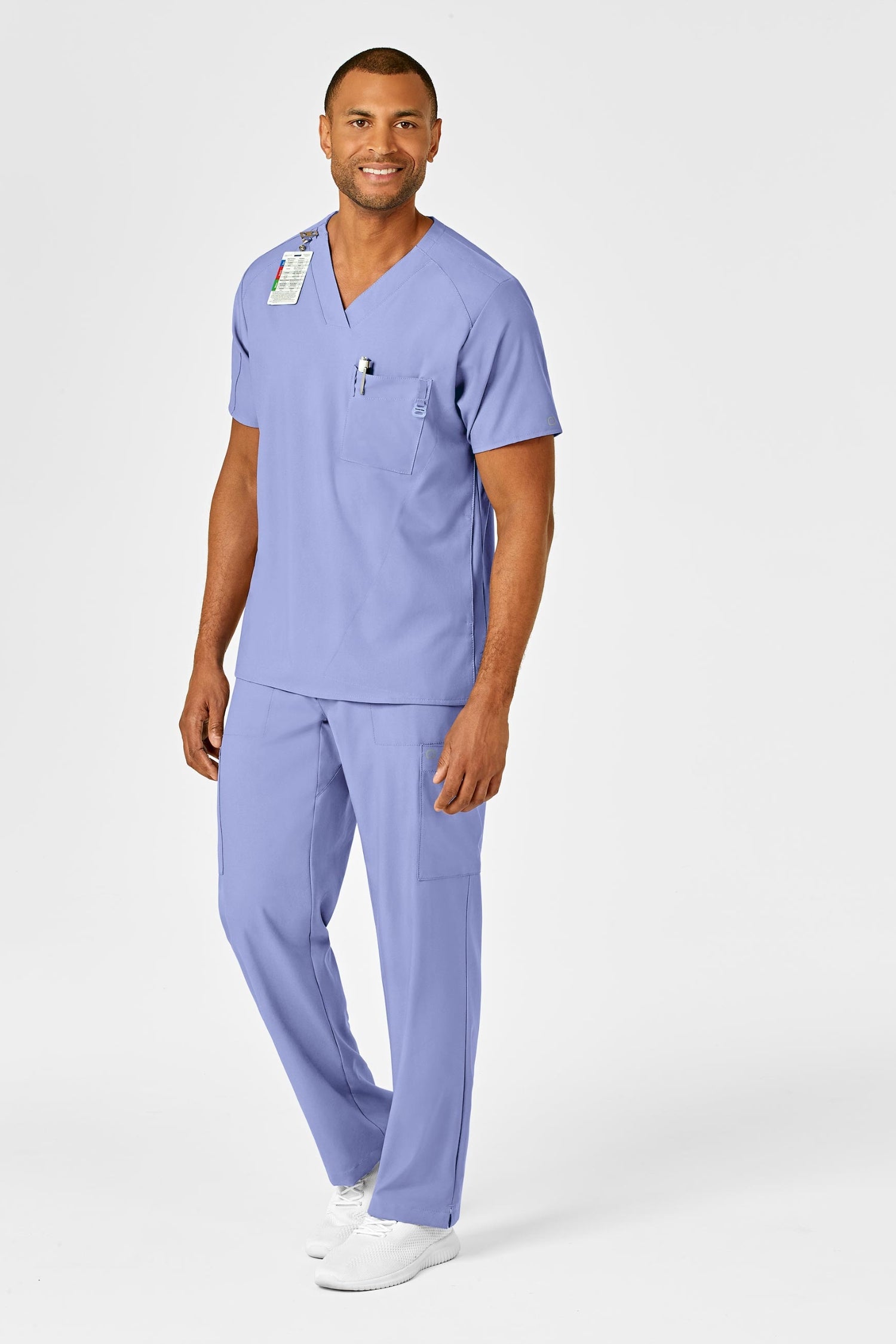 Tenue médicale Homme Bleu Ciel Tunique Médicale – Aelin