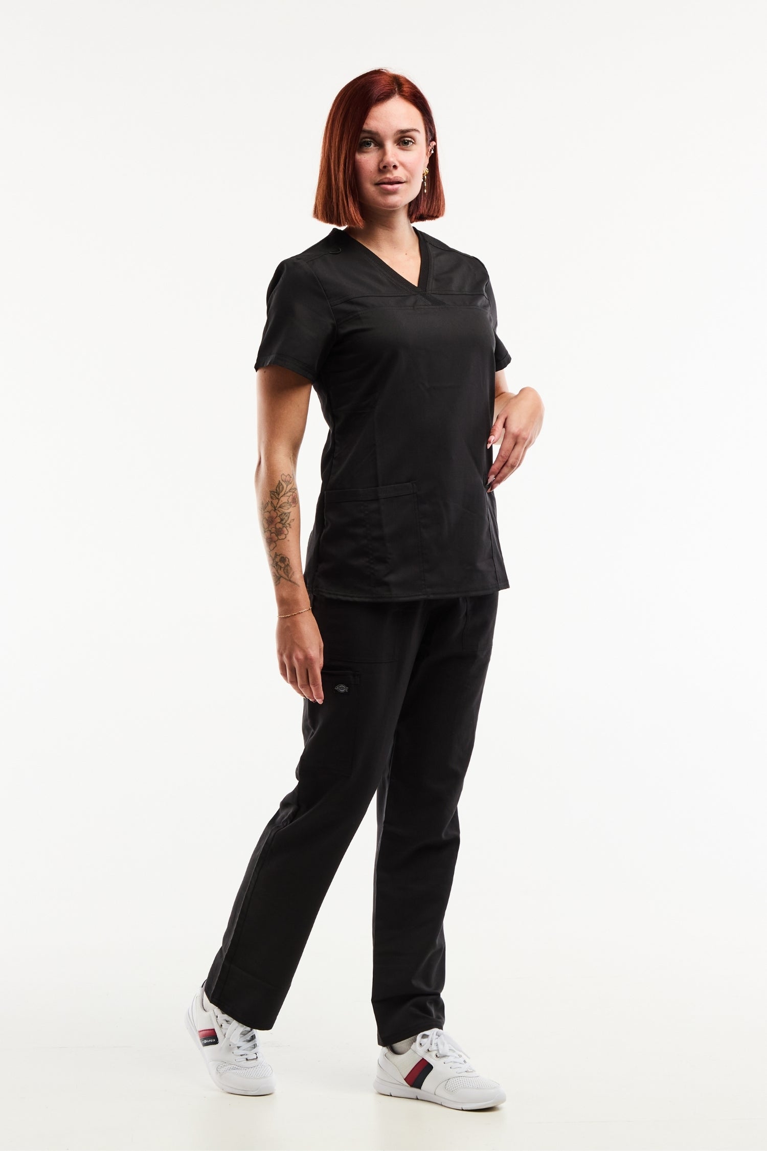 Tunique à manches Balance by Dickies Femme Noir techniques faciles d’entretien
