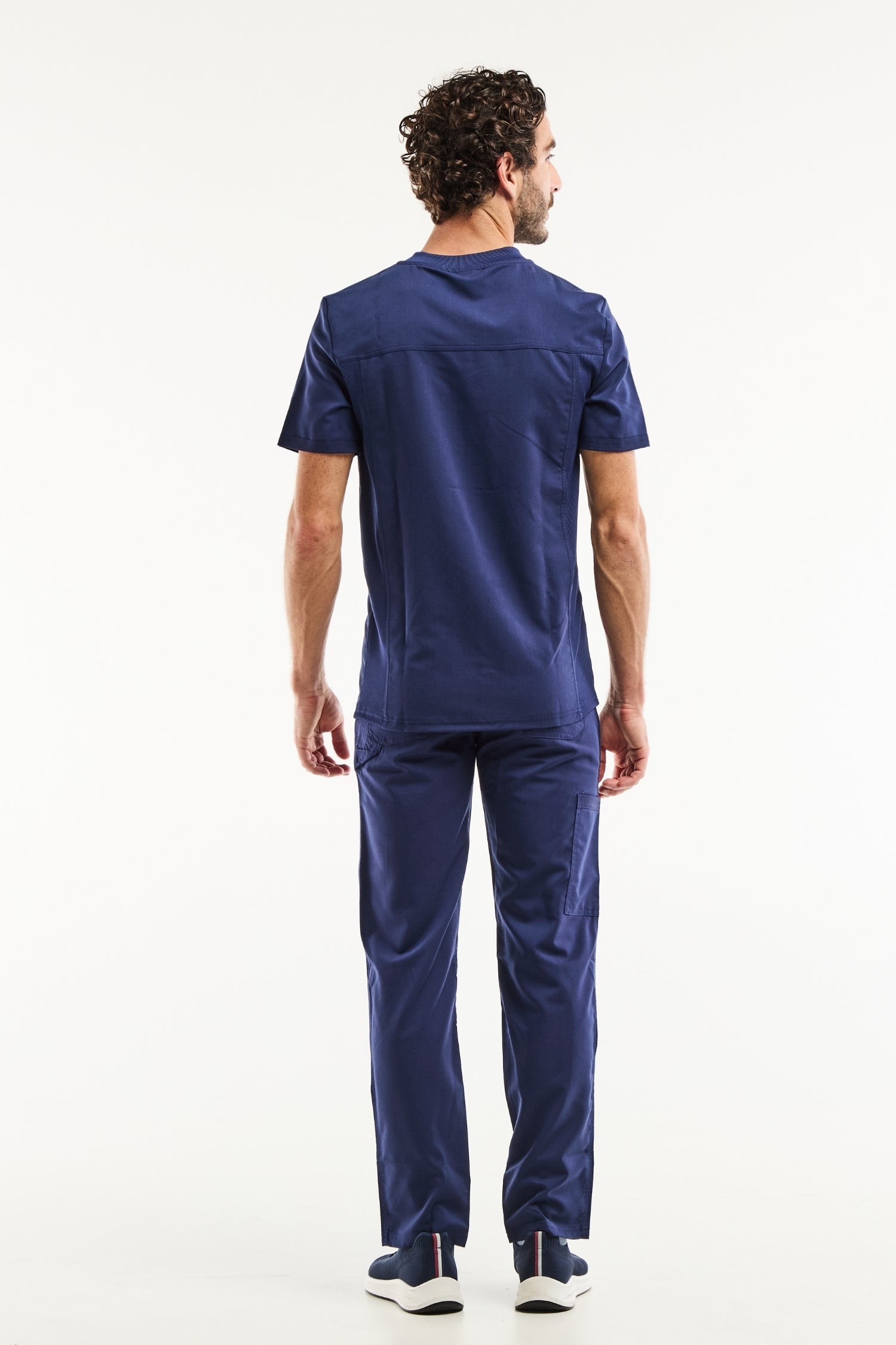Tenue de bloc homme Balance by Dickies bleu marine à manches courtes