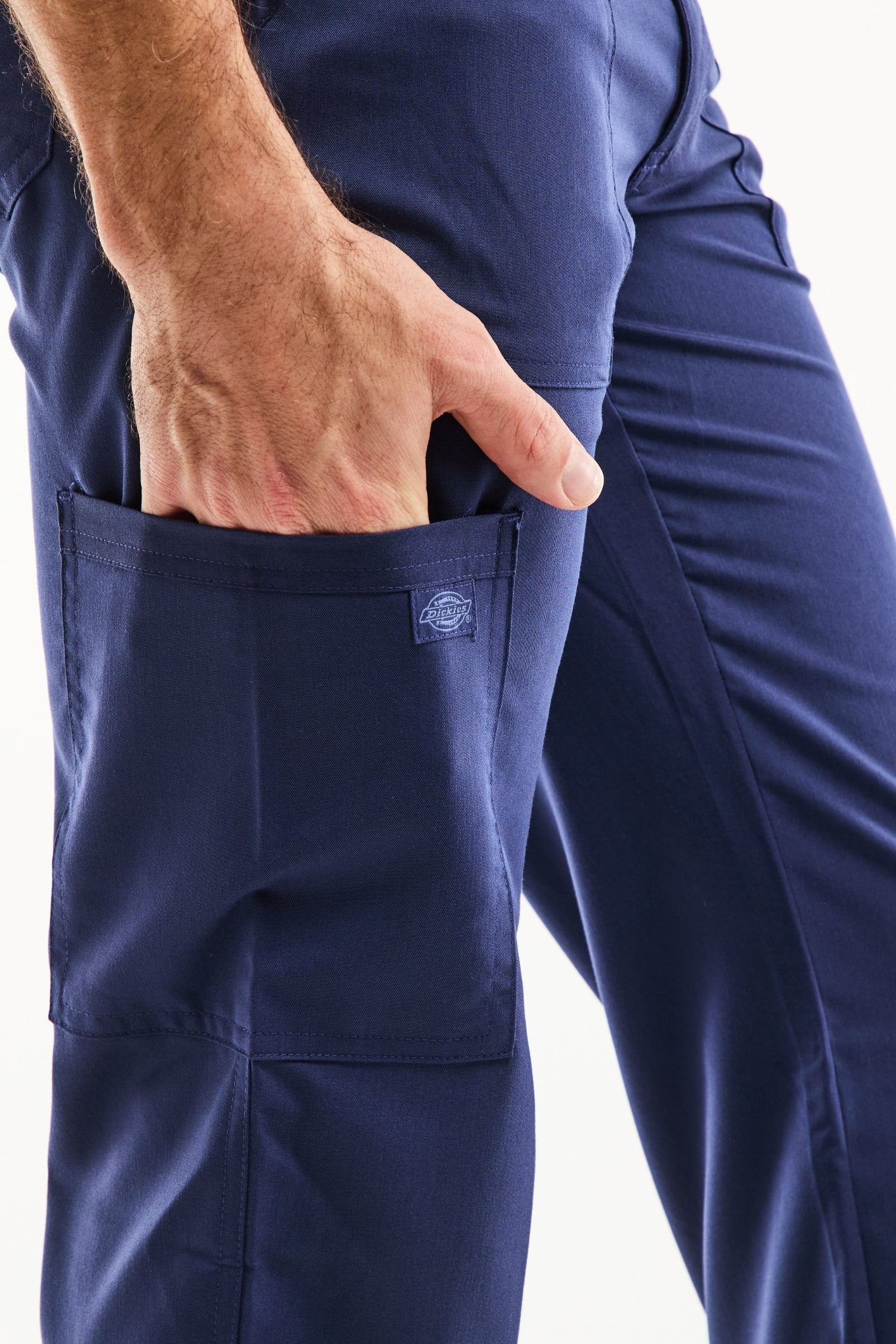 Tenue de bloc Balance by Dickies bleu marine homme cargo avec patch