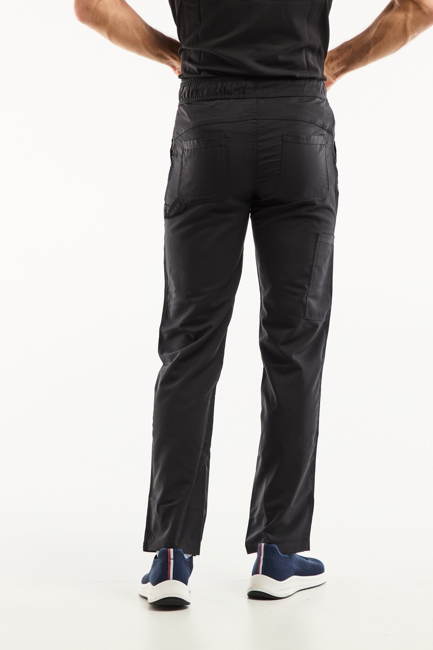 Tenue de bloc Balance by Dickies homme noire, pantalon cargo à poches multiples