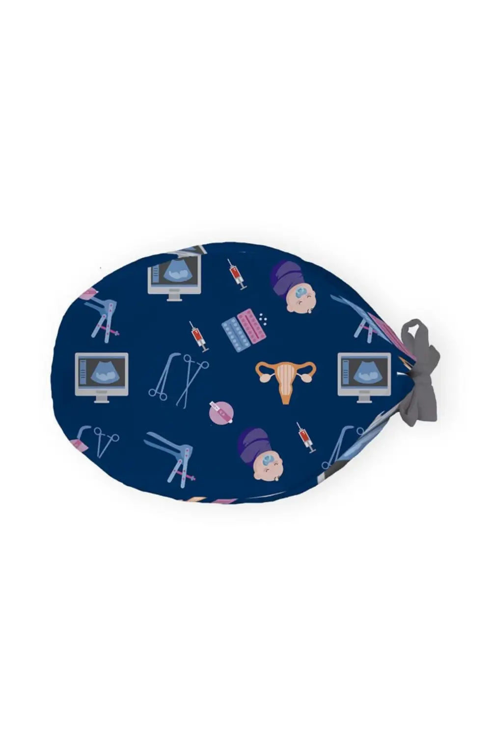 Trousse cosmétique ovales motifs uniques gynécologie pour calot médical Aelin