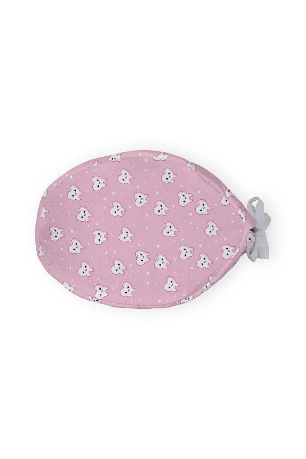 Calot médical – Rose avec motifs dentaire