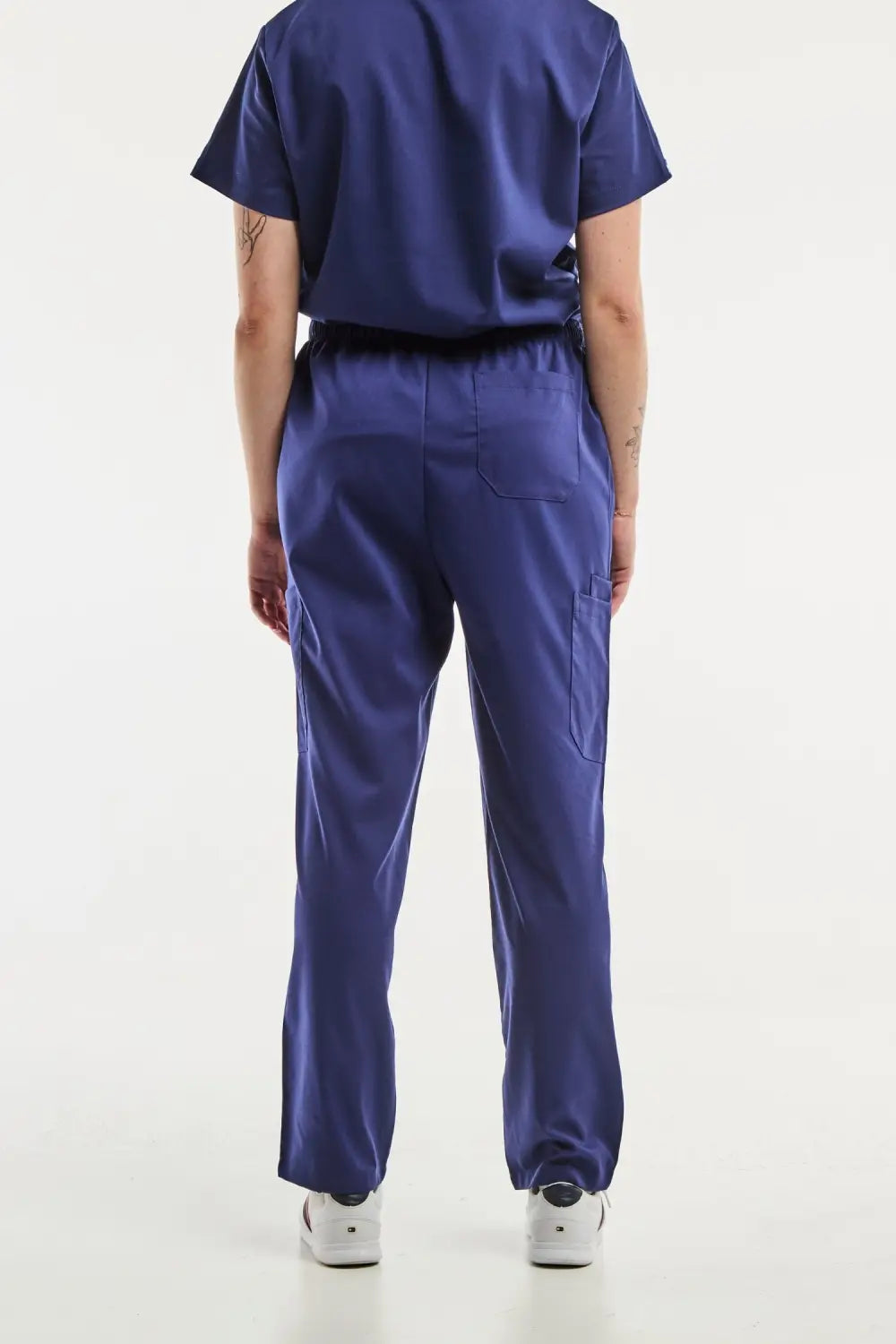 Pantalon médical bleu marine EMMA pour femmes, idéal pour uniforms et tenues médicales
