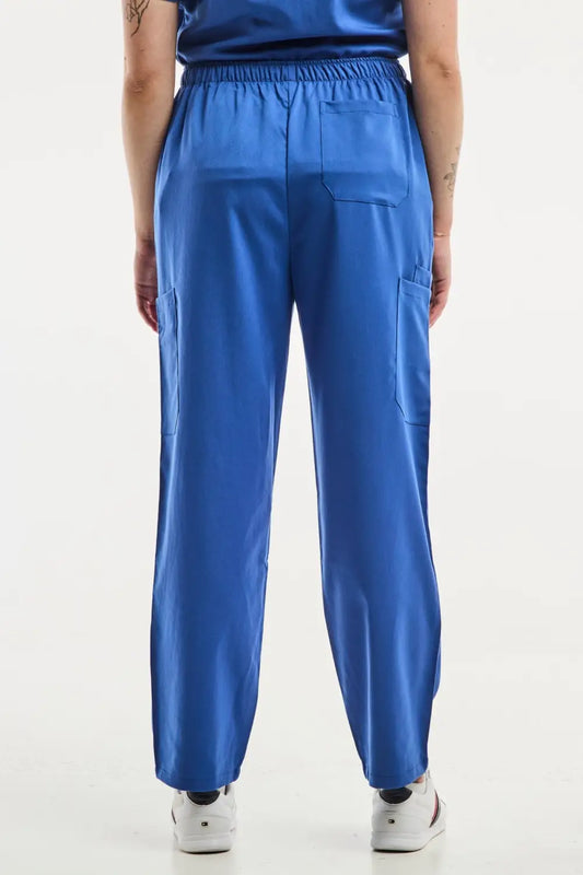 Pantalon médical EMMA Bleu Roi pour femmes, idéal dans les tenues médicales