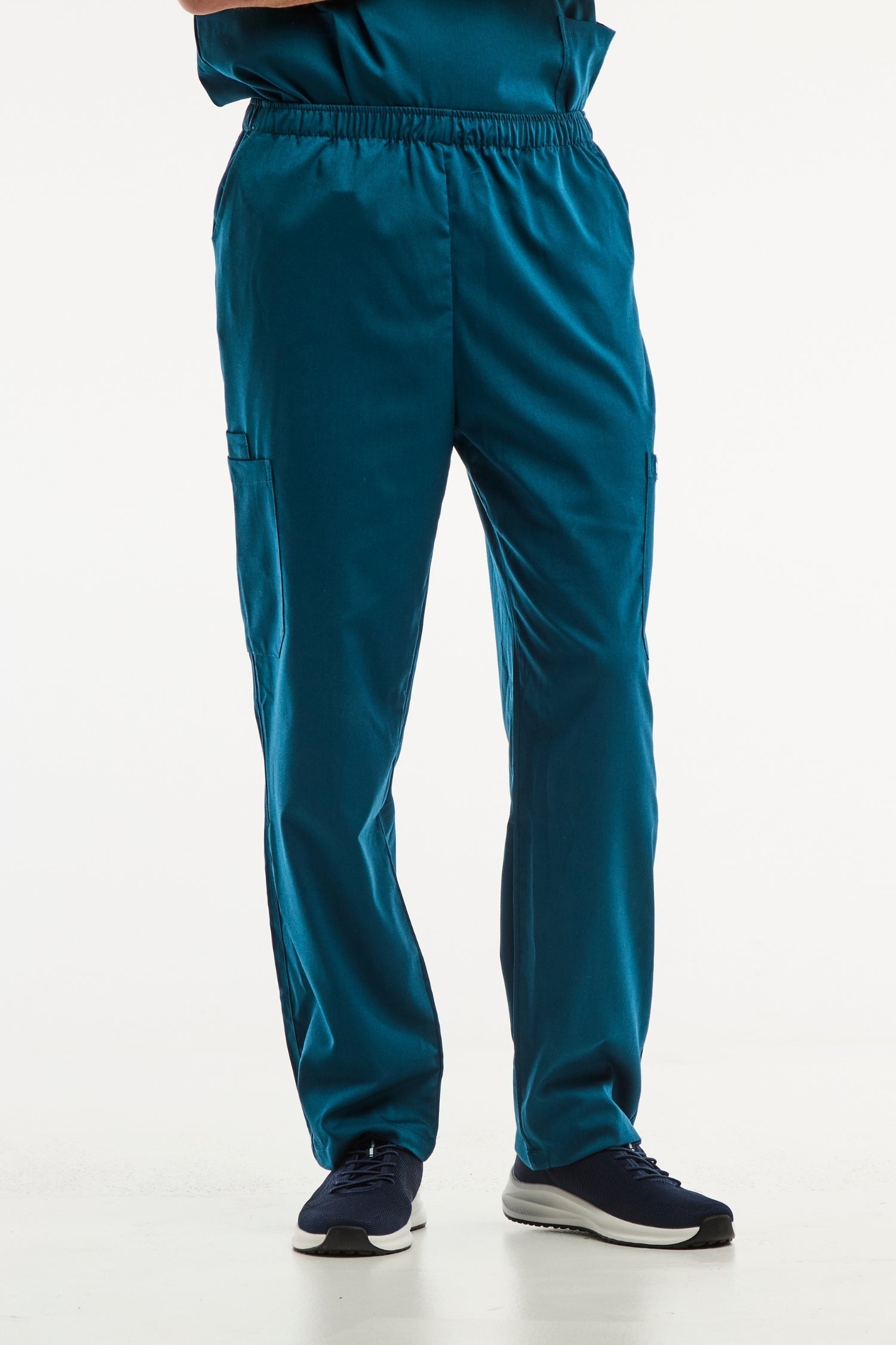 Pantalon médical LUCA vert turquoise, facile à entretenir pour uniforms professionnels