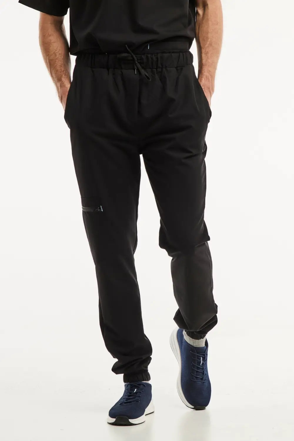 Pantalon médical noir Slimfit - Homme