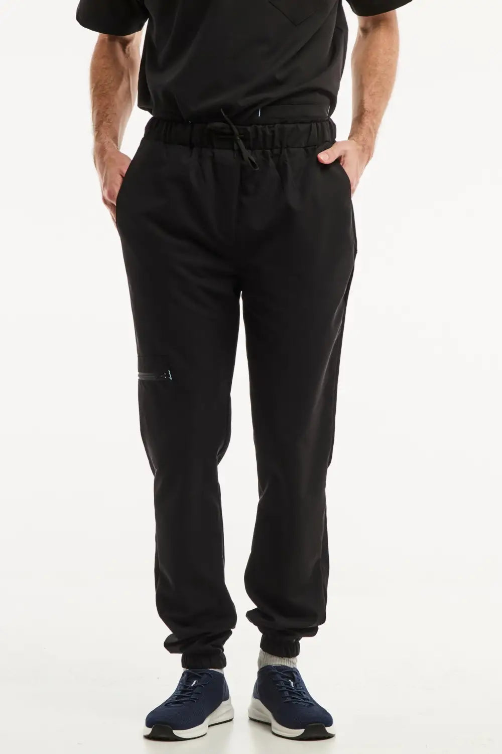 Pantalon médical noir Slimfit - Homme