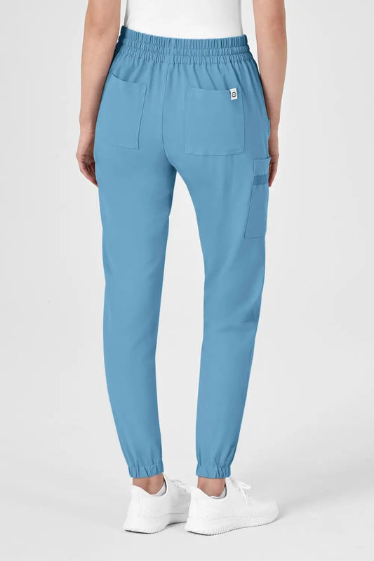 Pantalon médical femme The North Face avec poches cargo, coupe moderne - RENEW bleu