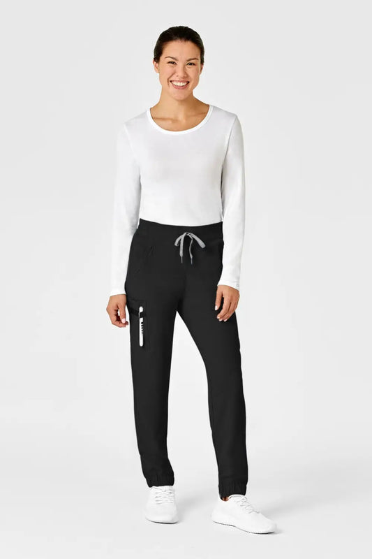 Coupe moderne avec poches classiques, pantalon médical noir, femme The North Face