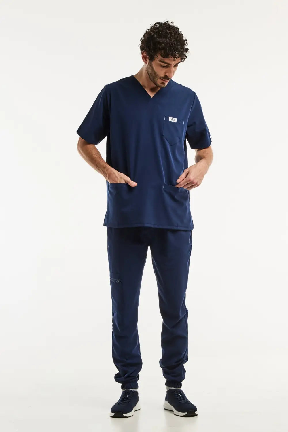 Tenue médicale - Bleu marine Slimfit - Homme