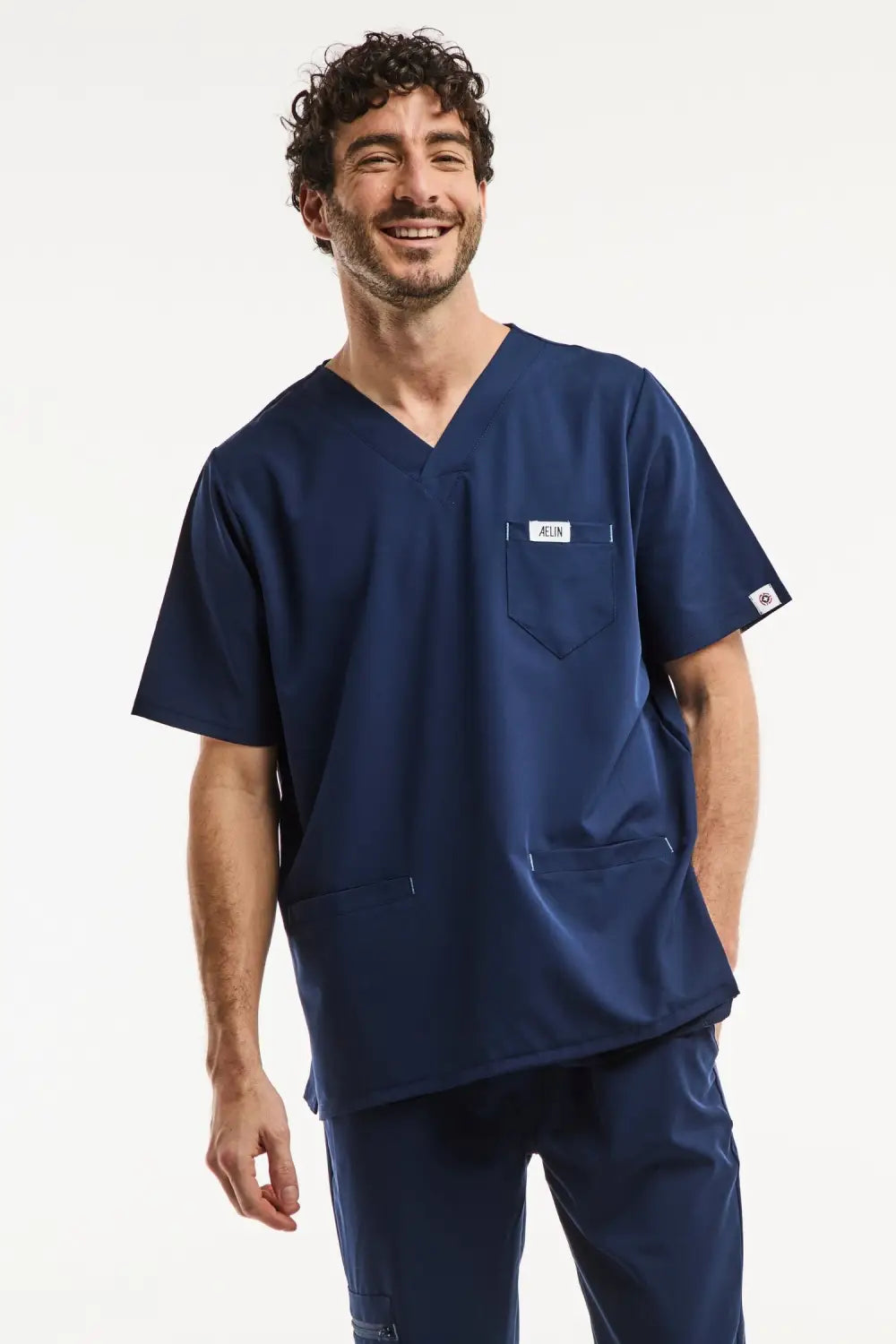 Tenue médicale - Bleu marine Slimfit - Homme