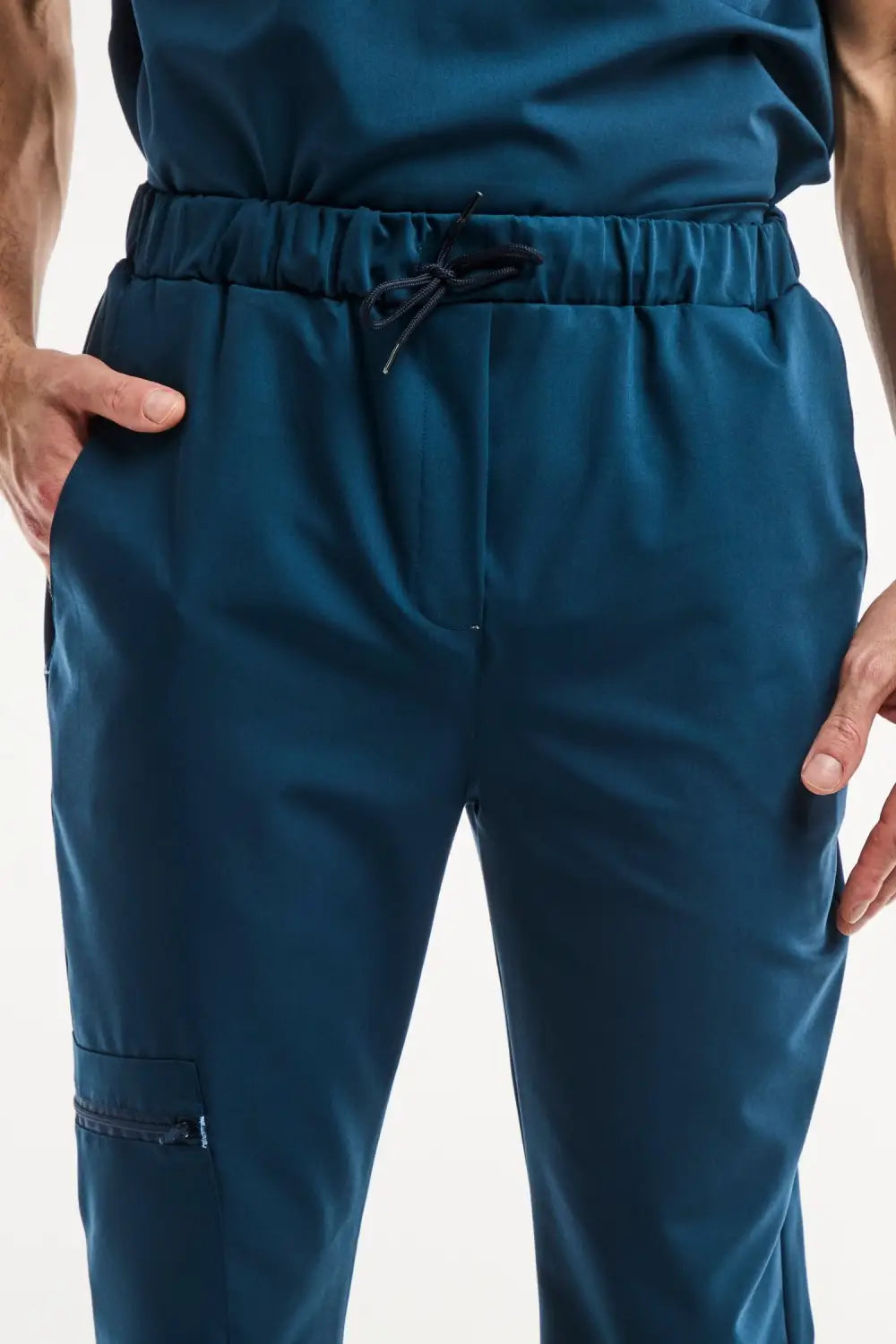 Tenue médicale - Bleu turquoise Slimfit - Homme