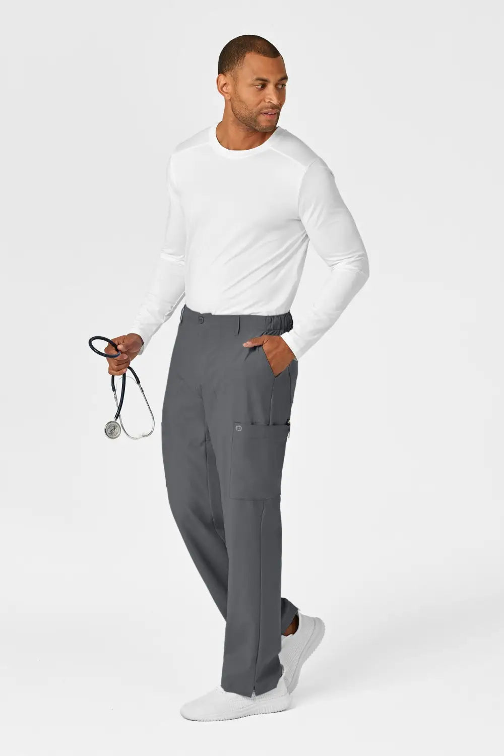 W123 – Pantalon de bloc – Homme – Gris