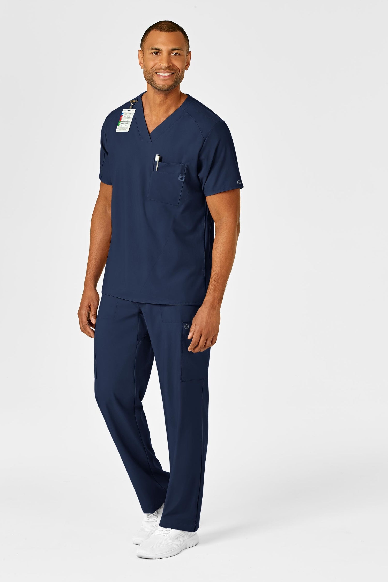 W123 – Tenue médicale – Bleu marine – Homme