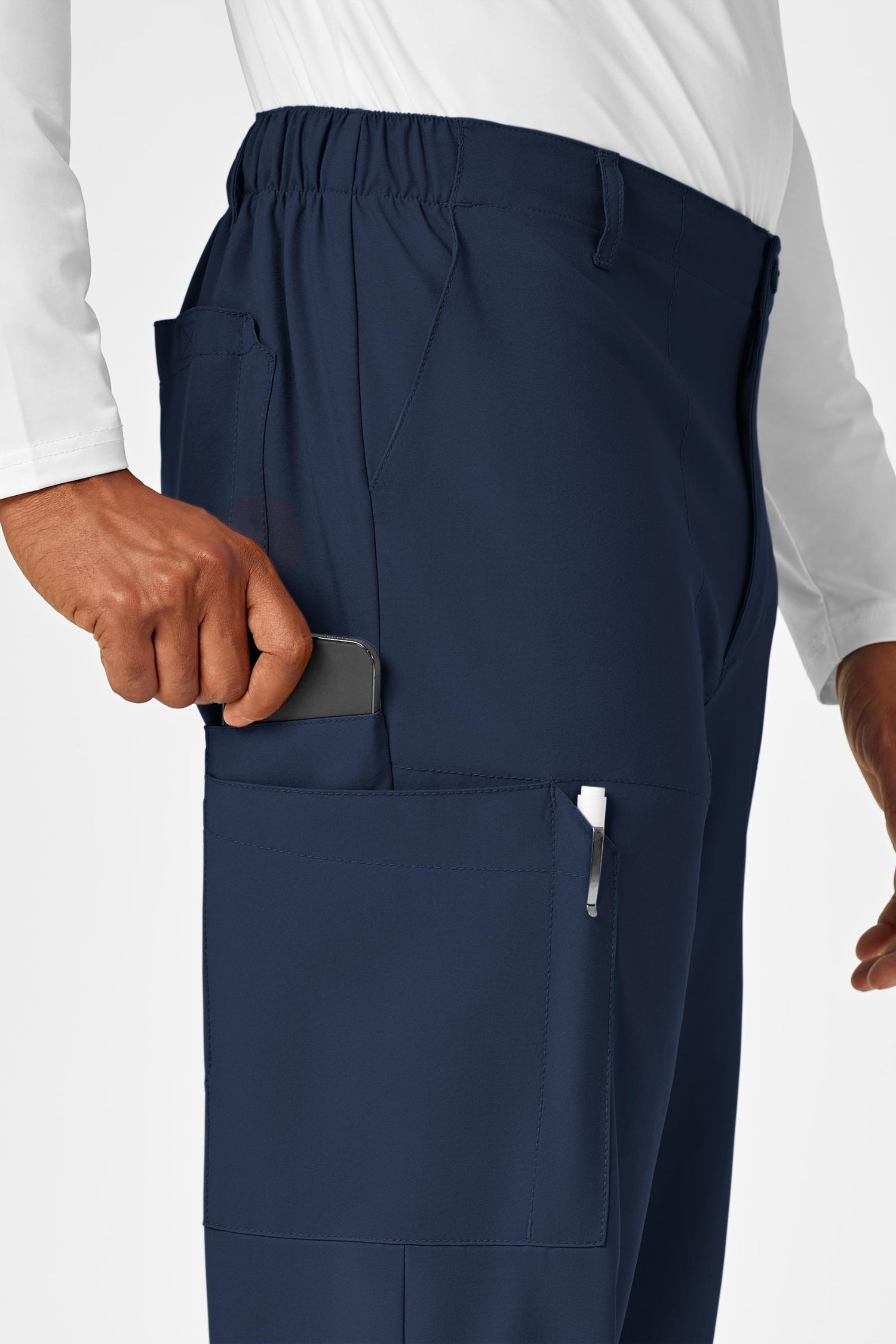 W123 – Tenue médicale – Bleu marine – Homme