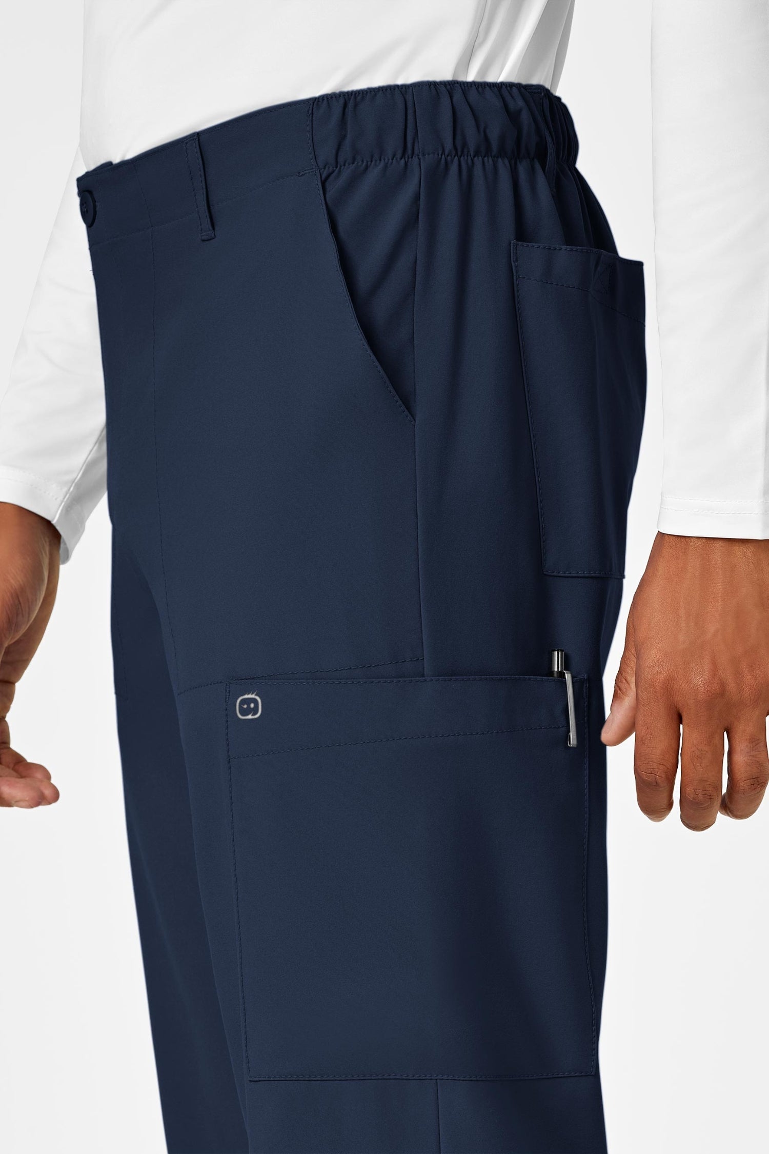 W123 – Tenue médicale – Bleu marine – Homme