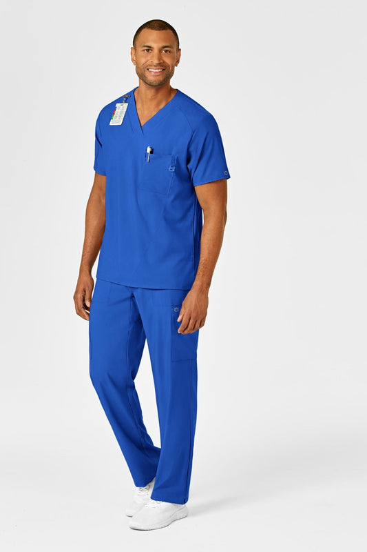 W123 – Tenue médicale – Bleu royal – Homme