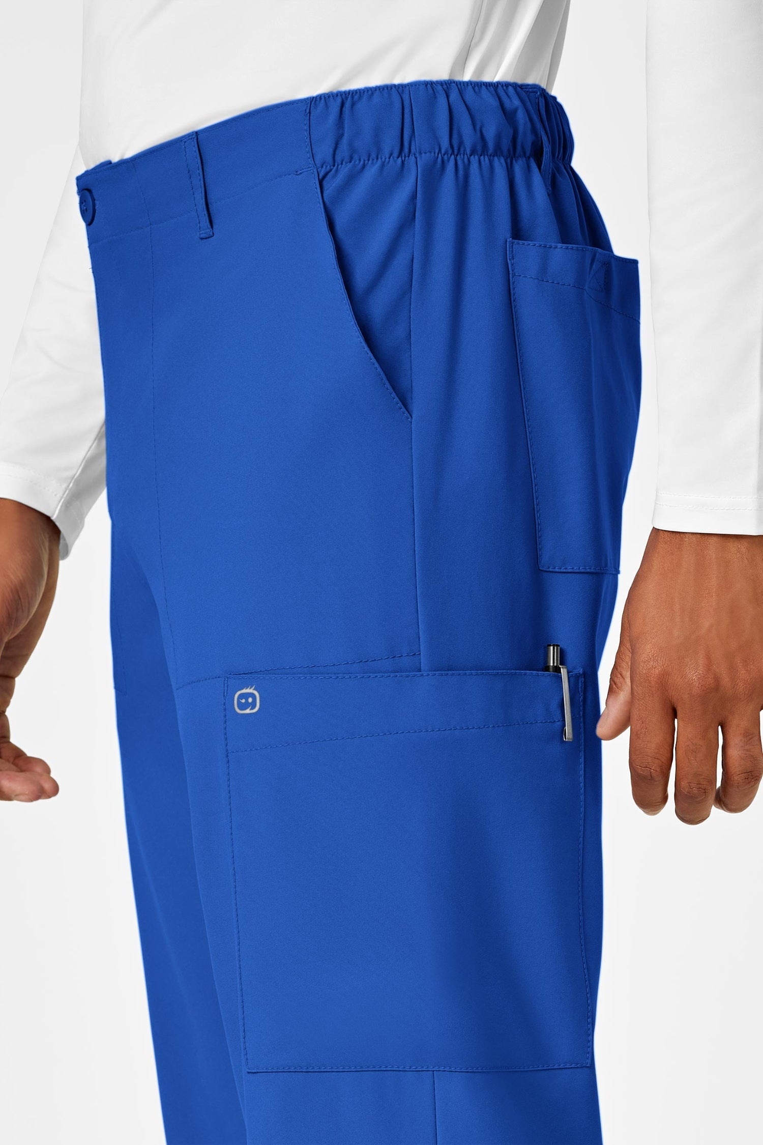 W123 – Tenue médicale – Bleu royal – Homme