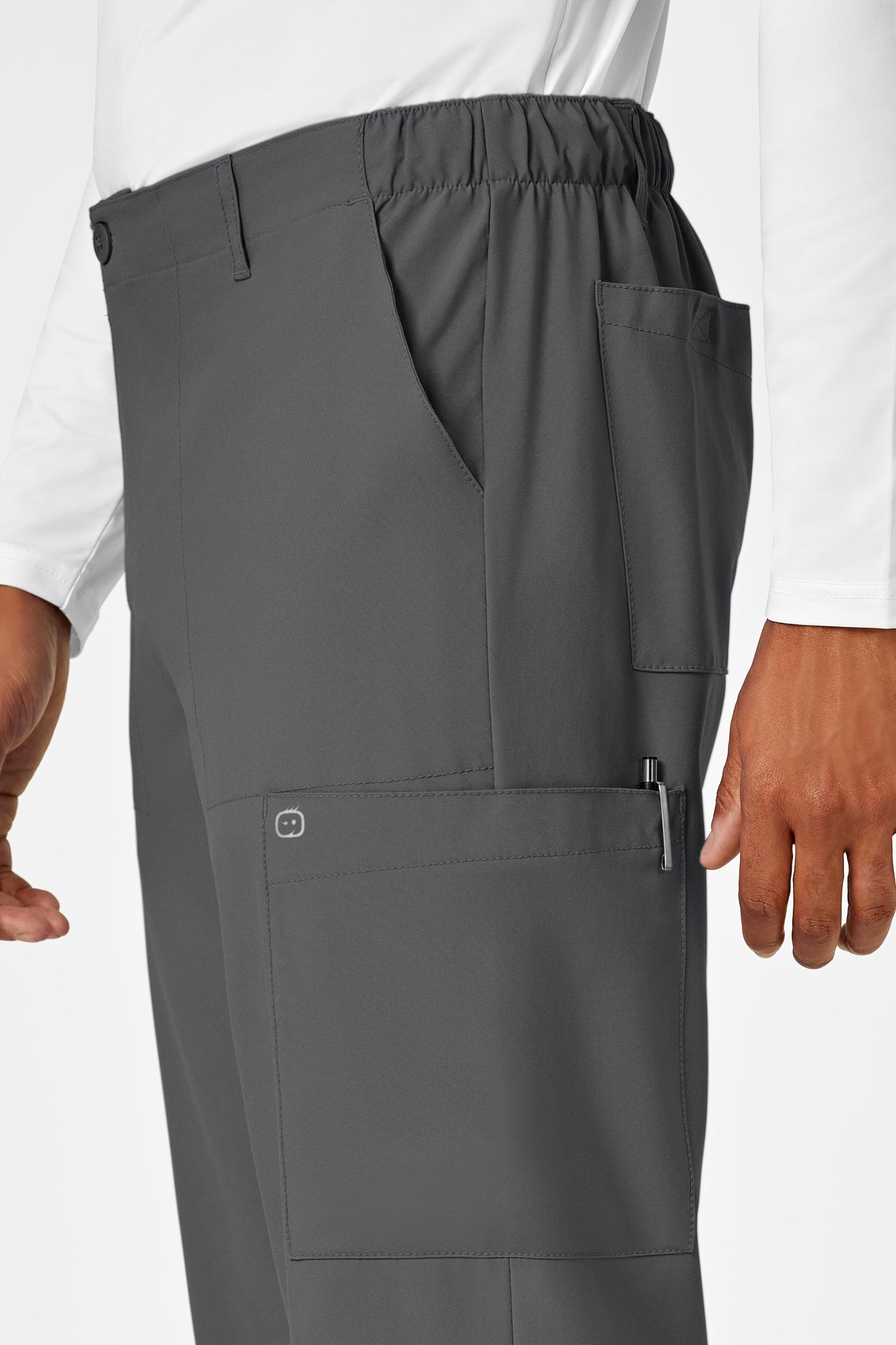 W123 – Tenue médicale – Gris – Homme