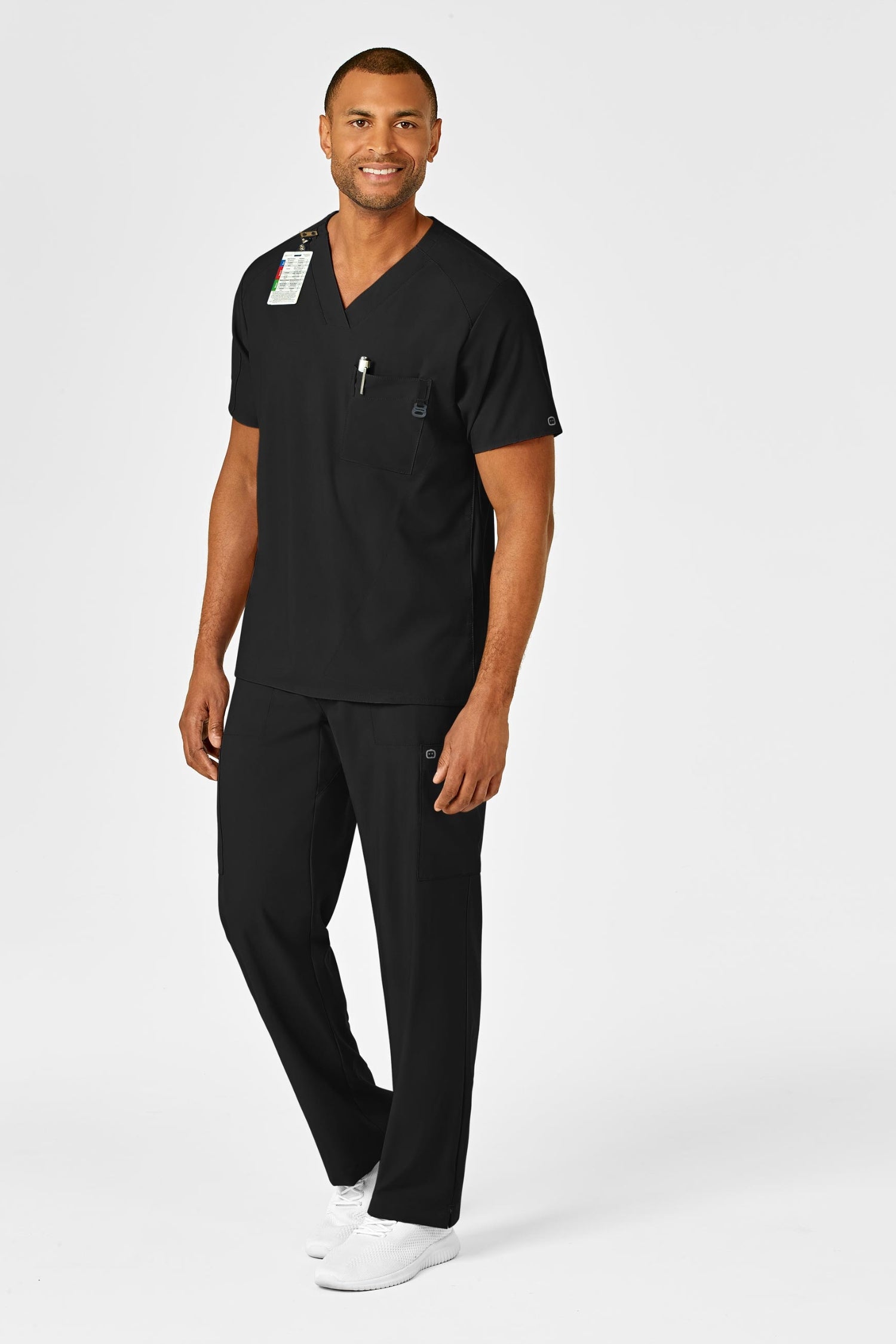 W123 – Tenue médicale – Noir – Homme