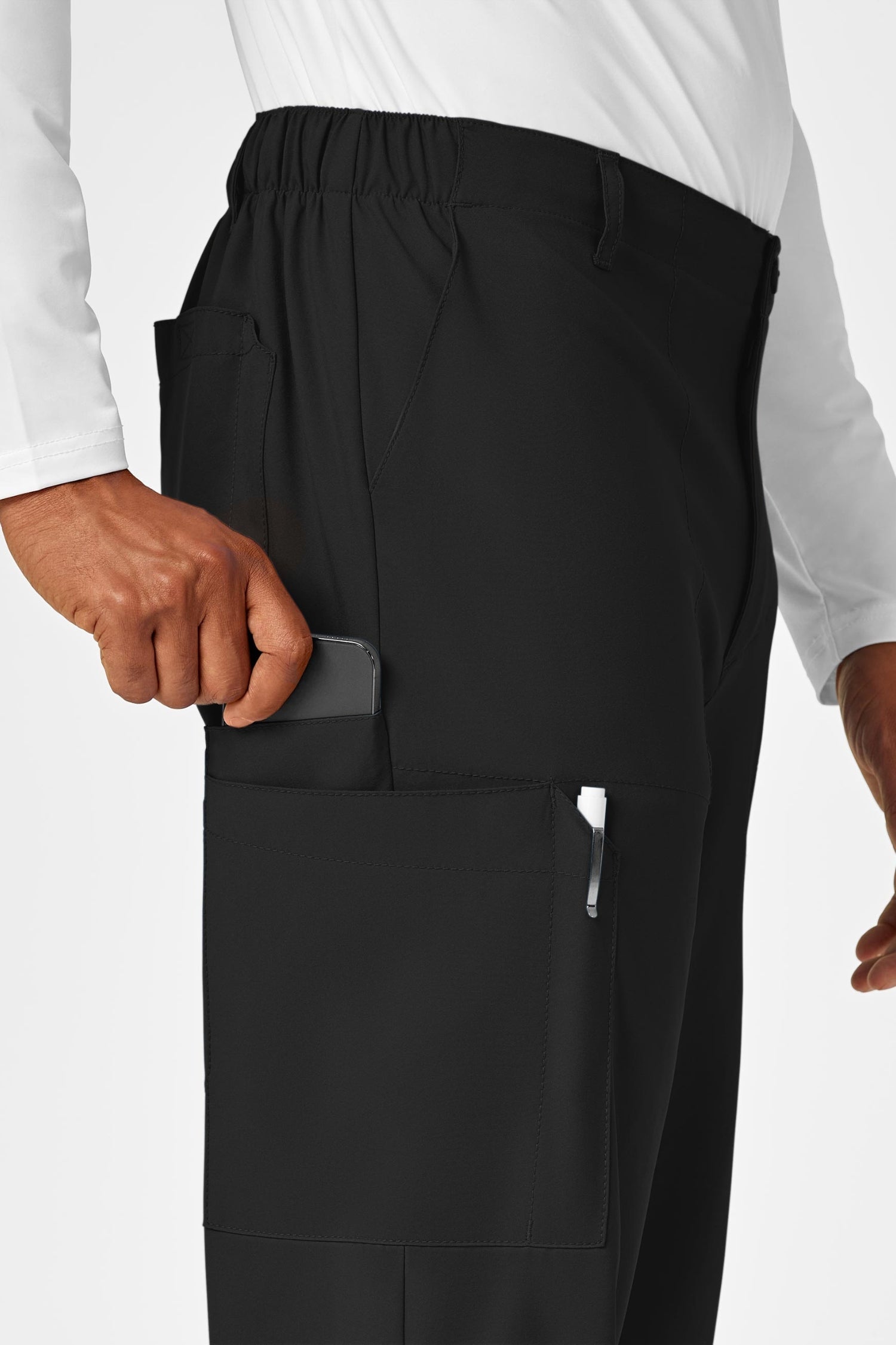 W123 – Tenue médicale – Noir – Homme